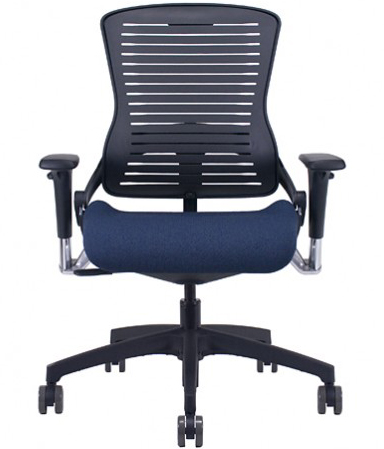 Office Master OM5-B Modern Black Multi Tasking Executive Seating