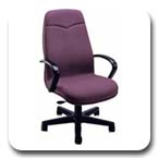 Office Master Pacific Ergonomic Comfortable Computer Task Chairs with Sled Base
