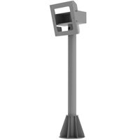 Peerless FPEPM 5 to 8 feet Indoor/Outdoor Tilting Pedestal Mount for Protective Enclosures up to 400 lbs