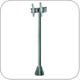 Peerless EPMU 5 to 8 feet Wind Rated Pedestal Tilt Mount for 32" - 65" Outdoor Displays up to 200lbs