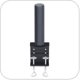 Premier MM-CP15 Single 15" Pole with Clamp Base
