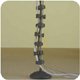 SIS 3830 Vertical Spine Wire Management (3.5" x 3.5") Black