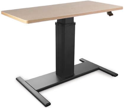 SIS Move Spring Rectangle Height Adjustable Single Surface Ergonomic Table