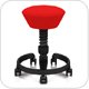 Via SWUS-00-AAR Swopper Stool with Casters and Anthracite Base Only