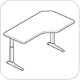 WorkRite Sierra HX Electric Offset Corner 2 Legs Workcenter