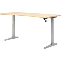 WorkRite Sierra HX Crank Rectangular Concave Front Height Adjustable Workcenter