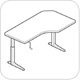 WorkRite Sierra HX Crank Offset Corner 2 Legs Left or Right Height Adjustable Workcenter