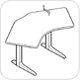 WorkRite Sierra HX Crank 120 Degree 2 Legs Height Adjustable Workcenter