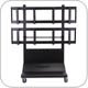 Peerless DS-VWC560 Digital Signage Portable Video Wall Cart 2x2 or 2x1 Configurations upto 500 lb