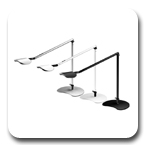 Workrite AST Astra User Friendly LED Ergonomic Task Light