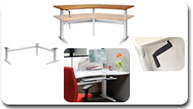 Workrite Sierra Crank Height Adjustable Tables and Workcenters