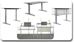 Workrite Sierra HXL Electric Height Adjustable Workstations
