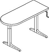 Sierra HX Crank Peninsula Left Table