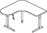 Sierra HX Crank 3 Legs Left Table