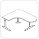 WorkRite Sierra HXL Electric Peninsula 3 Legs Workcenter