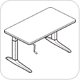 Workrite Sierra HXL Crank Rectangular Height Adjustable Table