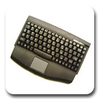 Adesso ACK-540UB or ACK-540PB Mini-Touch Keyboard with Touchpad Black