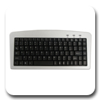 Adesso AKB-901 Mini 88 Key Keyboard with USB and PS/2 Connection