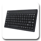 Adesso AKB-110B or AKB-110W EasyTouch Mini Ergonomic Keyboard