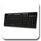 Adesso AKB-131UB or AKB-131PB Desktop Multimedia Ergonomic Keyboard Black