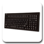 Adesso MKB-125B Compact Mechanical Ergonomic Keyboard Black MKB125B