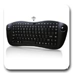 Adesso WKB-3000U Wireless 2.4 GHz RF Mini Trackball Keyboard