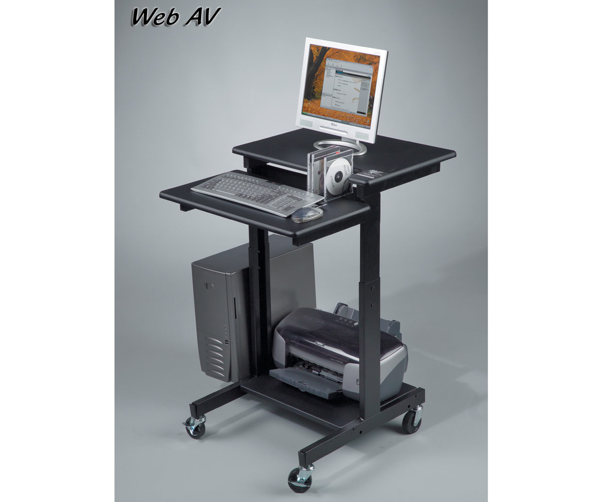 Balt 85052 Height Adjustable  AV Audio Visual Cart