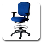 Office master IU55 Drafting High Tall Chairs