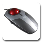 Adesso iMouse T1 Desktop Optical Trackball Ergonomic Mouse with Scrolling Wheel