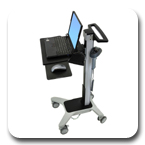 Ergotron 24-193-085 Neo-Flex ESD Electro-Static Dissipative WorkSpace Cart