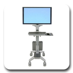 Ergotron 24-189-055 Neo-Flex WideView Workspace Cart 24189055