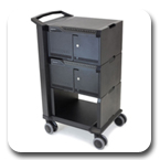 Ergotron 24-328-085 Tablet Management 32 Device Capacity Cart, Two Modules with Individual Status Indicators