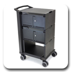 Ergotron 24-373-085 Tablet Management 32 Device Capacity Cart, Two Modules