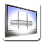 Ergotron 60-602-003 WM Low Profile XL Wall Mount Silver