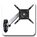 Ergotron 45-299-026 Interactive TV Wall Mount Display Arm, LD (Polished Aluminum)