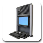 Ergotron 60-610-060 StyleView Sit-Stand Enclosure Black
