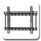 Ergotron 60-615 Neo-Flex Fixed Wall Mount VHD Very Heavy Duty for 23" to 42" Flat Panel Black