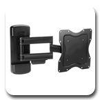 Ergotron 60-618 Neo-Flex Cantilever Wall Mount VHD Very Heavy Duty for 23" to 42" Flat Panel Black