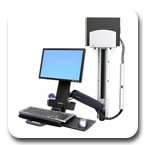 Ergotron 45-216-200 StyleView HD Combo System 45216200