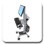 Ergotron Neo-Flex Mobile Work Space 24-182-055
