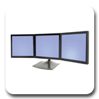 Ergotron DS100 Triple-Monitor 33-323-200