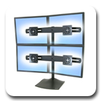 Ergotron DS100 Quad-Monitor 33-324-200