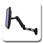 Ergotron LX LCD Wall Mount Arm Black 45-180-195