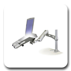 Ergotron LX Notebook Arm Silver 45-192-194