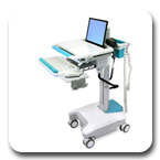 Ergotron SV32-32026 StyleView Notebook Cart 66 Ah Powered SV3232026