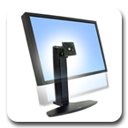 Ergotron 33-329-085 Neo-Flex Widescreen LCD Lift Stand for Large Cinema Display
