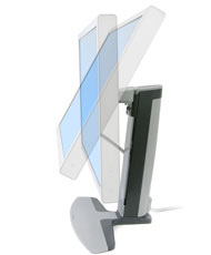 Side view of Ergotron 33-329-057 Neo-Flex WideScreen Lift Stand