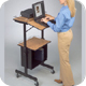 Balt 89786 Diversity Stand - Mobile Lectern, Projection Station