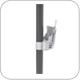 Chief FSP4100B or FSP4100S Single Display Pole Mount for Small 10 to 26 inch LCD Display