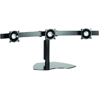 Chief KTP320B or KTP320S Triple Table Stand Flat Panel Horizontal LED Monitor Mounts